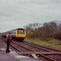 Passenger train from Winslow to Milton Keynes