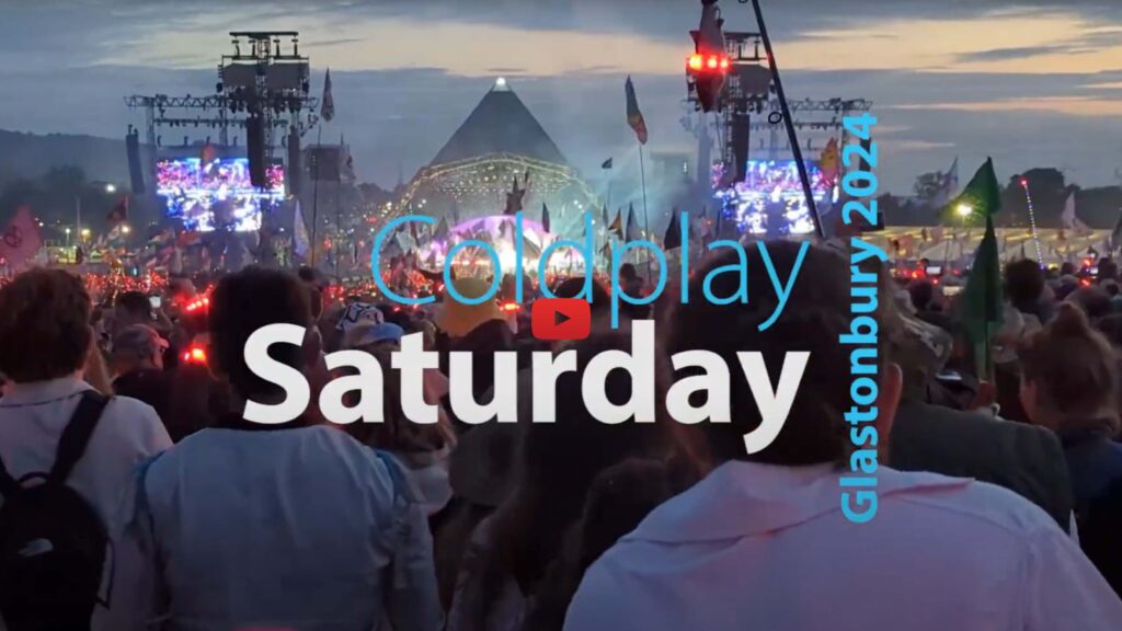 Coldplay at Glastonbury 2024